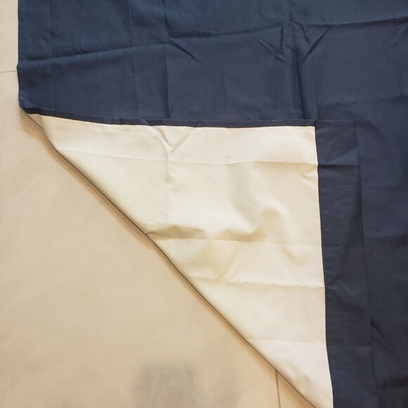 Blue blackout curtain panel 62 inches - Picture 4 of 4